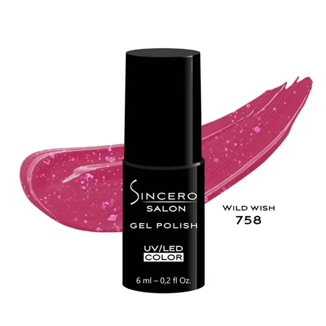 Gel nail polish SINCERO SALON 758