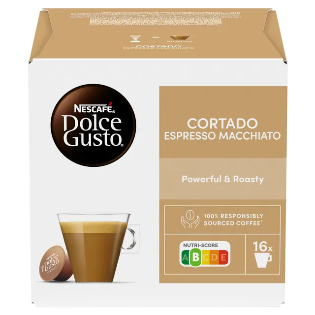 Kavos kapsulės NESCAFE DOLCE GUSTO CORTADO