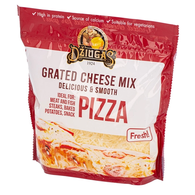 Grated cheese for pizza, 43% fat, 200 g