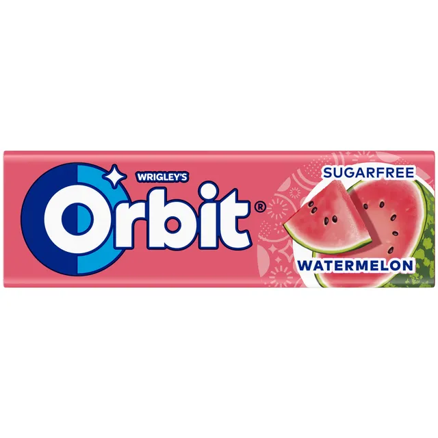 Kramtomoji guma ORBIT WATERMELON, 14 g
