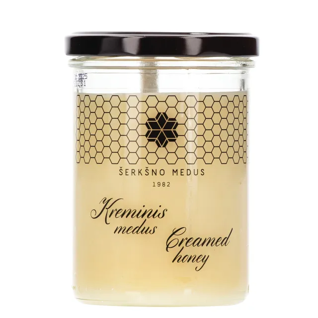 Kreminis bičių medus ŠERKŠNO, 480 g