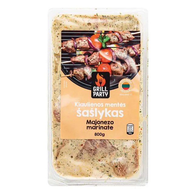 Pork shoulder shashlik GRILL PARTY