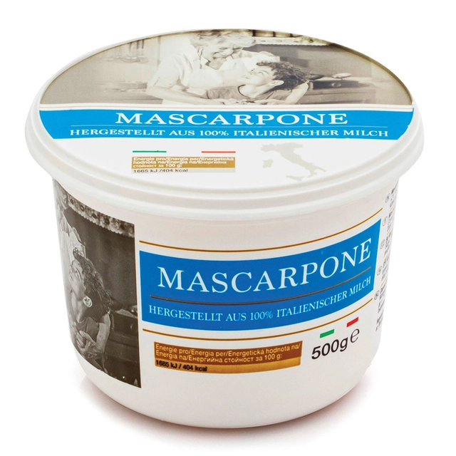 Mascarpone cheese MARCA ITALIA, 80% fat, 500 g