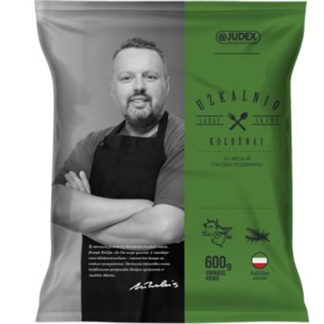Šaldyti koldūnai su mėsa ir itališku rozmarinu UŽKALNIO, 600 g