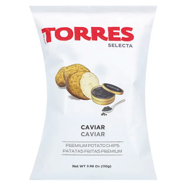 Картофельные чипсы с икрой TORRES, 110 г