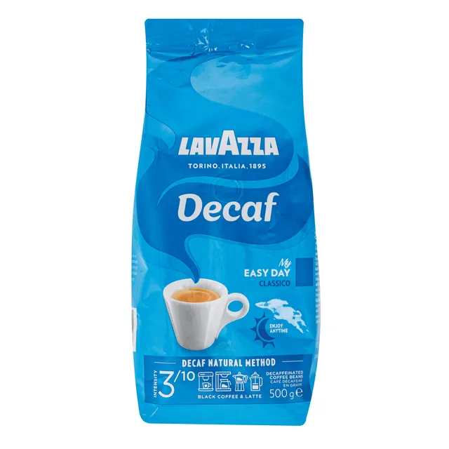 Kavos pupelės LAVAZZA DECAF, 500 g