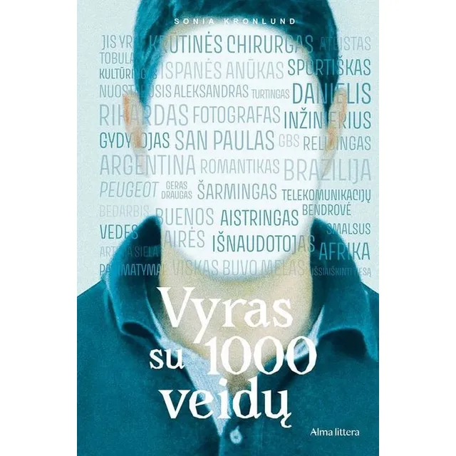 Knyga VYRAS SU 1000 VEIDŲ