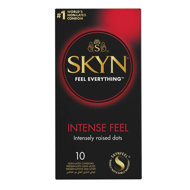 Prezervatyvai LIFESTYLES SKYN INTENSE FEEL, 10 vnt.