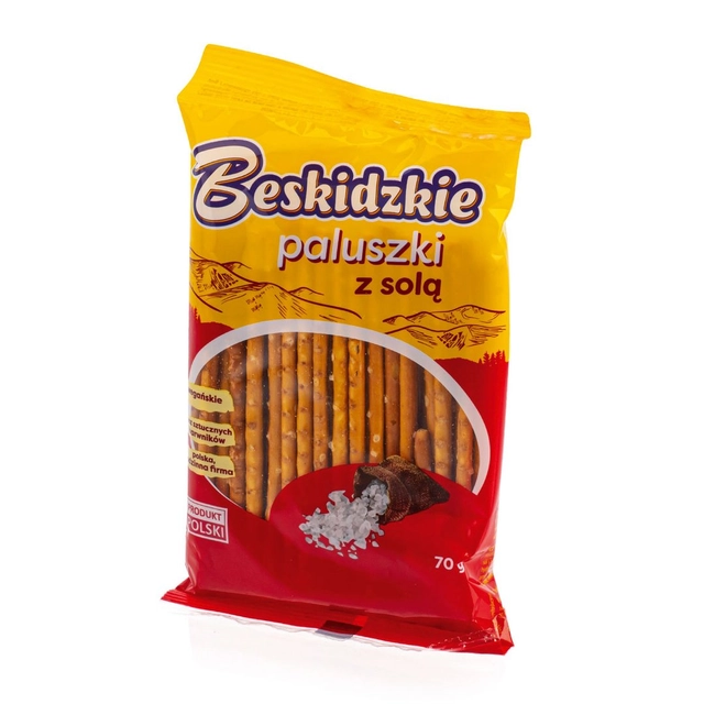 Šiaudeliai su druska AKSAM, 70 g