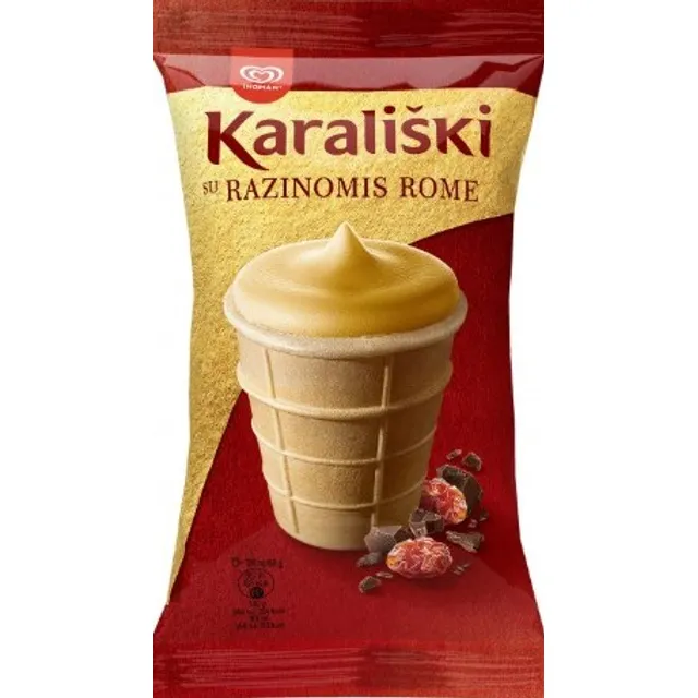 Ledai KARALIŠKI kiaušininiai 120ml