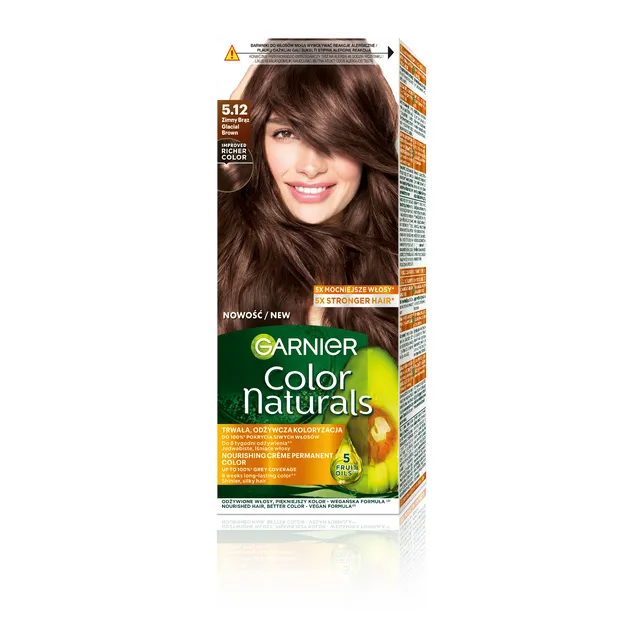 Plaukų dažai GARNIER COLOR NATURALS, 5.12