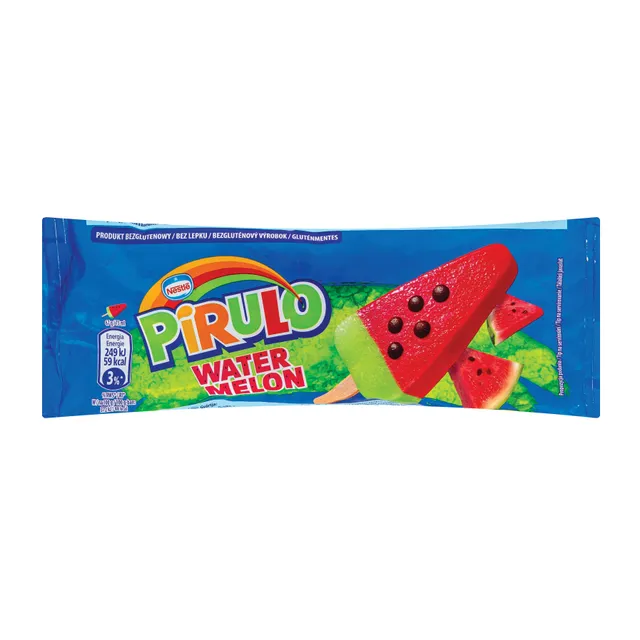 Arbūziniai ledai ant pagaliuko PIRULO, 73 ml