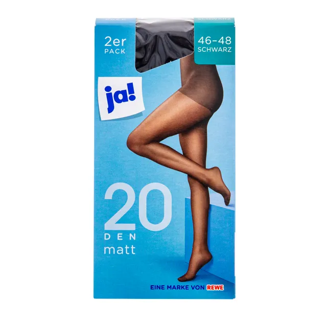 Pėdkelnės Ja!, Black, dydis 46-48, 2 poros
