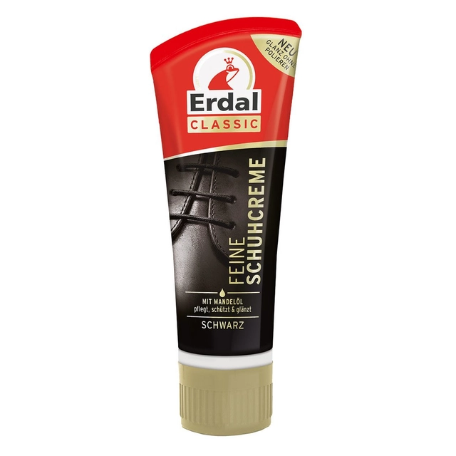 Avalynės kremas juodos spalvos tūbelėje ERDAL, 75 ml
