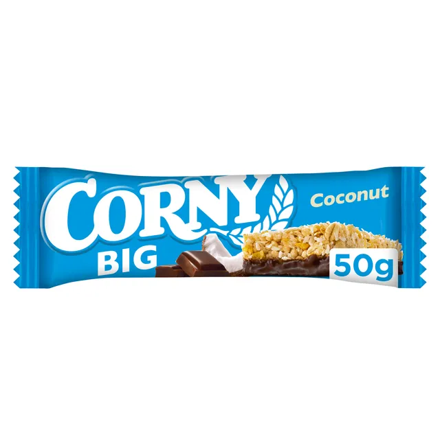 Javainis su kokosu CORNY BIG, 50 g