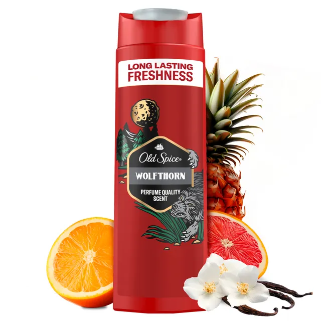 Dušo gelis OLD SPICE WOLFTHORN, 400 ml