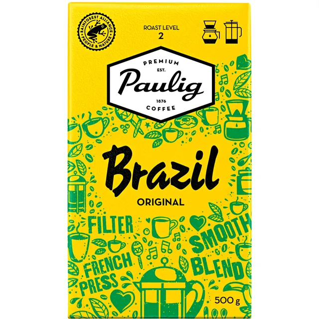 Malta kava PAULIG BRAZIL ORIGINAL, 500 g