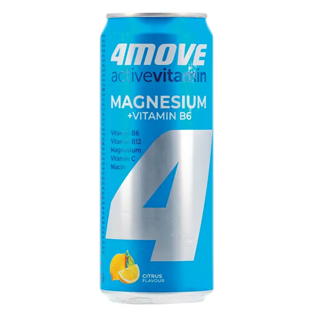 Витаминная вода 4MOVE ACTIVE VITAMIN MAGNESIUM + VITAMINS, 330 мл