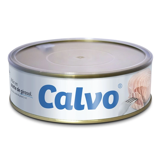 Tunas saulėgrąžų aliejuje CALVO, 500 g