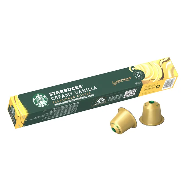 Kavos kapsulės STARBUCKS CREAMY VANILLA BY NESPRESSO, 10 vnt.