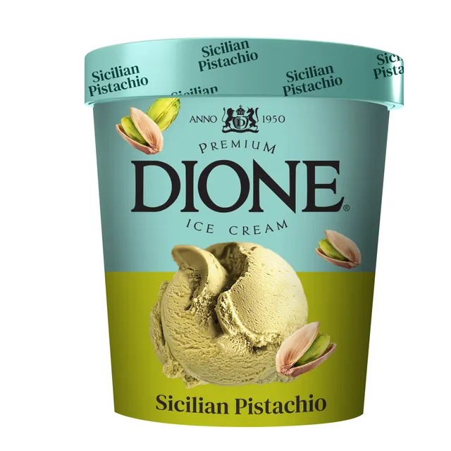 Pistachio ice cream DIONE, 475 ml