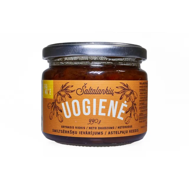 Šaltalankių uogienė SKANOVĖ, 300 g