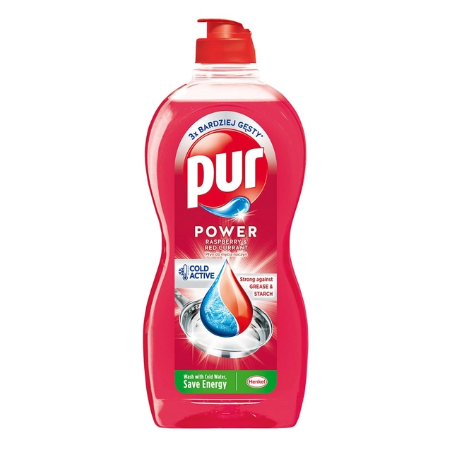 Indų ploviklis PUR RASPBERRY AND RED CURRANT, 450 ml
