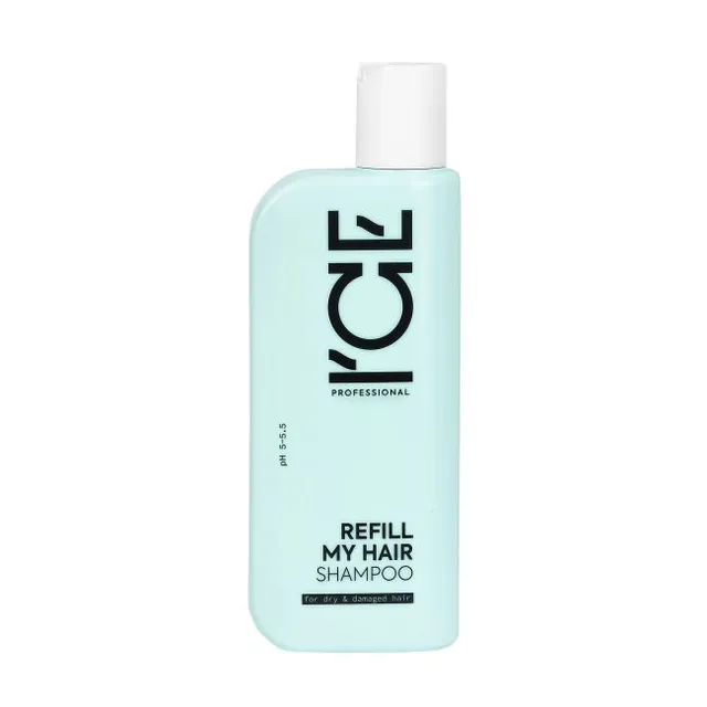 Shampoo Restoring Dry Hair ICE REFILL MY HAIR, 250 ml