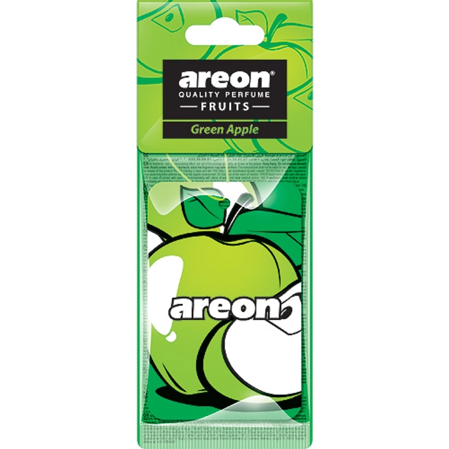 Automobilių oro gaiviklis AREON FRESH APPLE, 1 vnt.