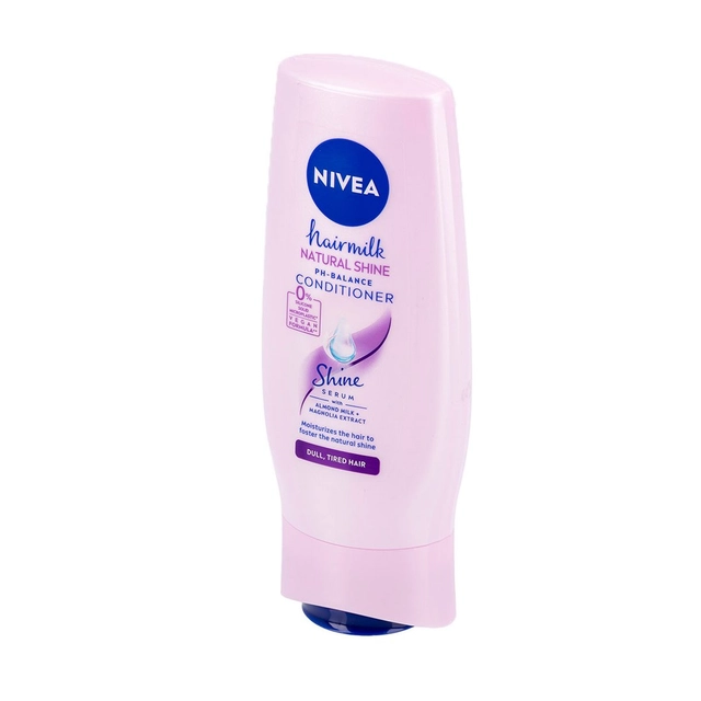 Conditioner NIVEA HAIRMILK NATURAL SHINE, 200 ml