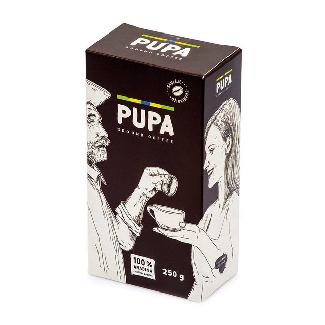 Ground coffee PUPA, 250 g