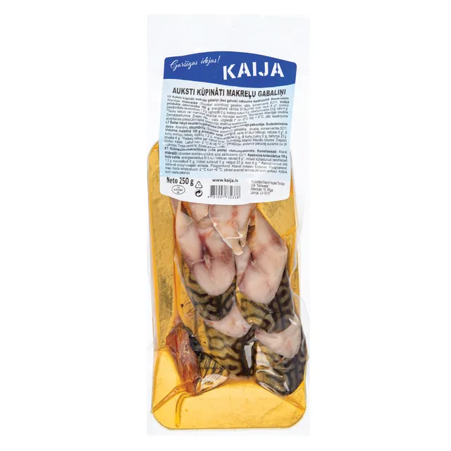 Холоднокопченые кусочки скумбрии KAIJA 250 г