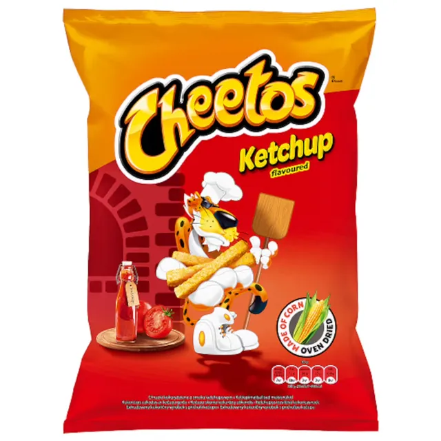 Kečupo skonio kukurūzų užkandis CHEETOS, 165 g