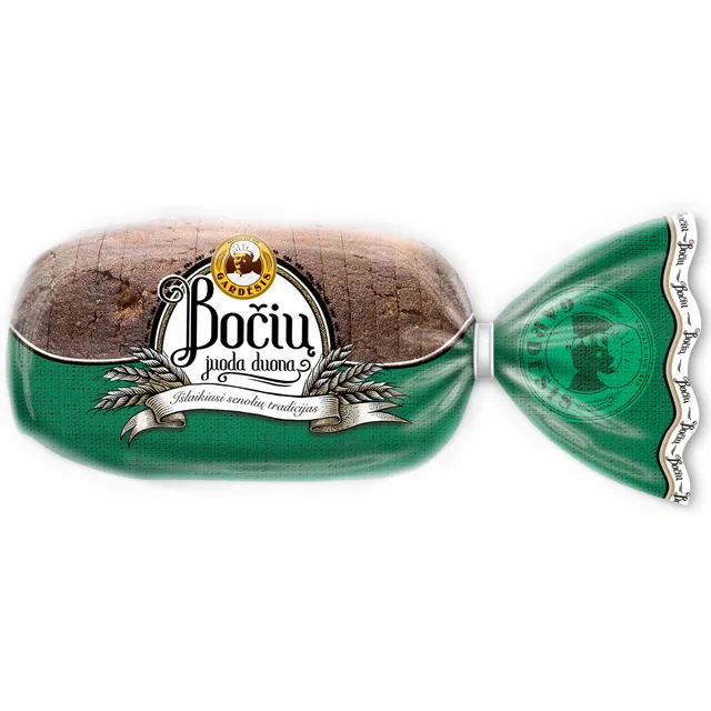 Juoda raikyta duona BOČIŲ, 800 g