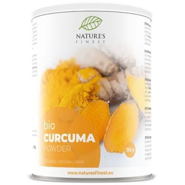 Ekologiški kurkumos milteliai NATURE'S FINEST, 150 g