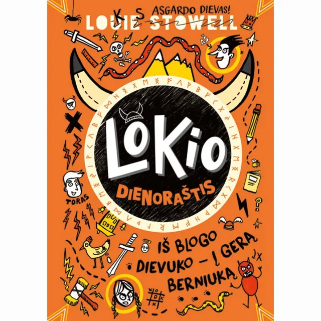 Knyga LOKIO DIENORAŠTIS. IŠ BLOGO DIEVUKO - Į GERĄ BERNIUKĄ