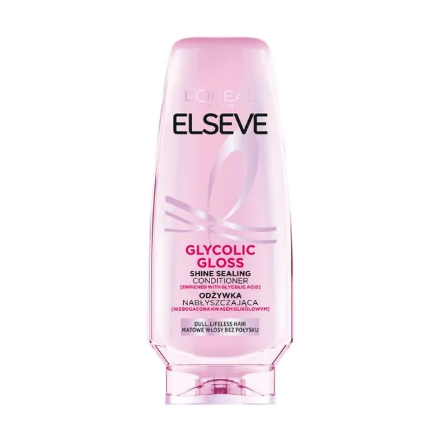 Conditioner for Shiny Hair ELSEVE GLYCOLIC GLOSS, 200 ml