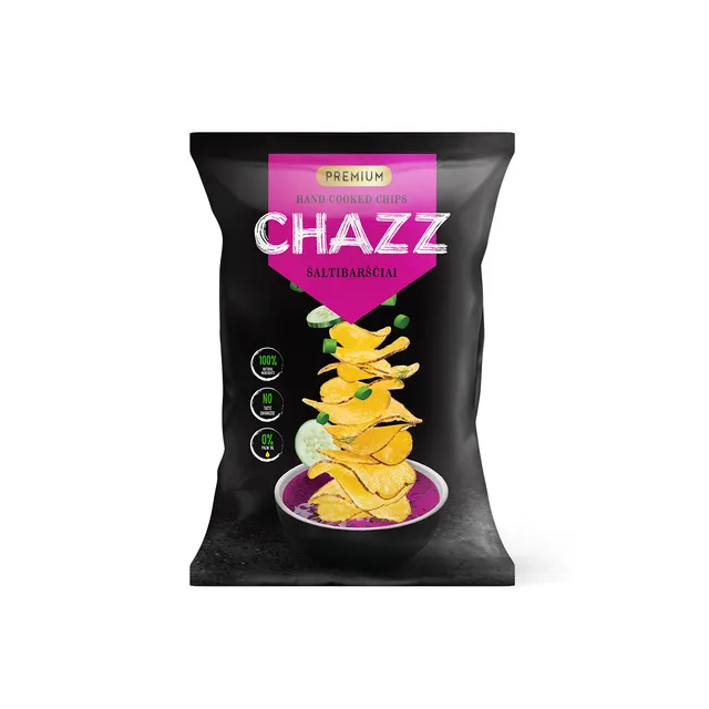 Чипсы картофельные со вкусом свекольного супа CHAZZ, 90 г