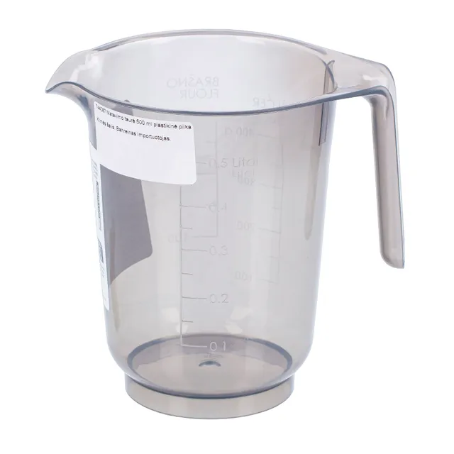 Matavimo indas, pilkas, 500 ml