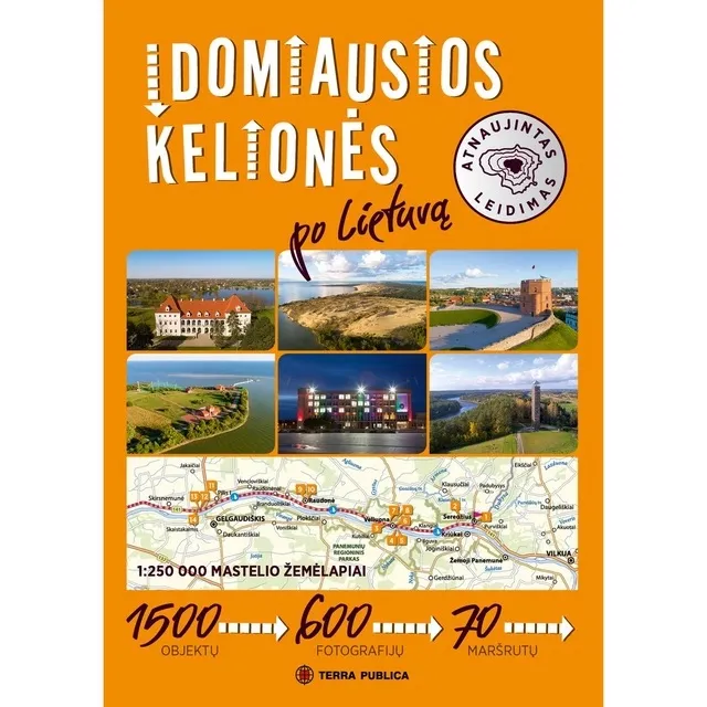 Knyga ĮDOMIAUSIOS KELIONĖS PO LIETUVĄ