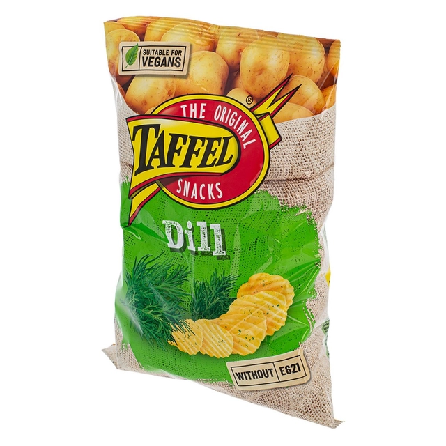 Krapų skonio bulvių traškučiai TAFFEL, 130 g