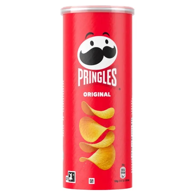 Bulvių traškučiai PRINGLES ORIGINAL, 125 g