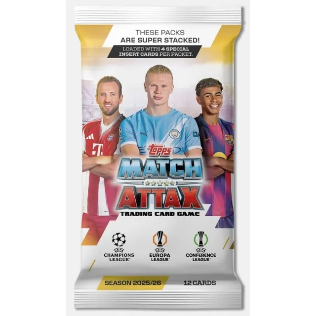 Kortelės CHAMPIONS LEAGUE 2025-2026