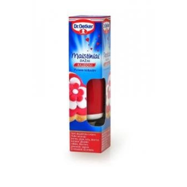 Красный пищевой краситель, гель DR. OETKER, 10 г