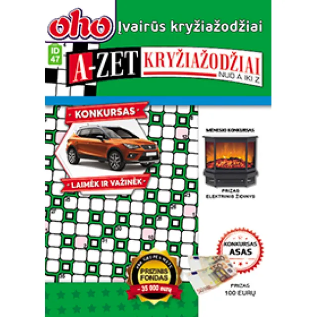 Žurnalas A-ZET kryžiažodžiai