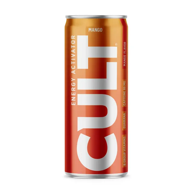 Energy drink CULT MANGO, 250 ml