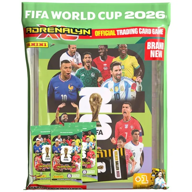 Startinė pakuotė FIFA WORLD CUP 2026 ADRENALYN XL