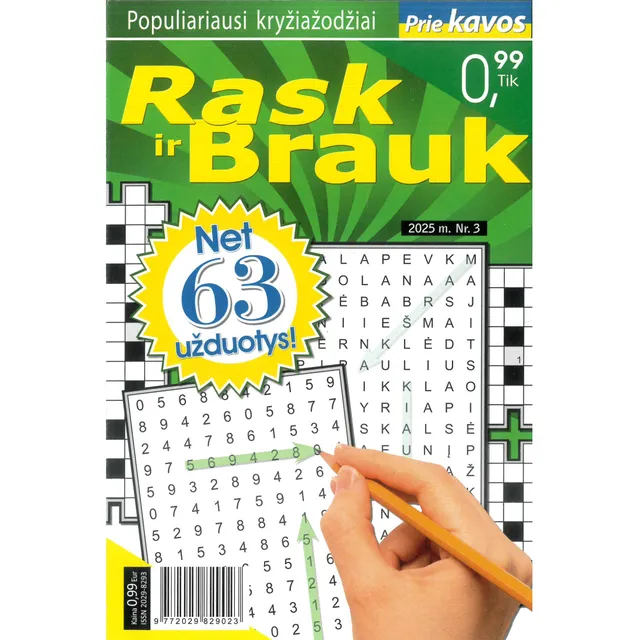 Žurnalas POPULIARŪS RASK IR BRAUK