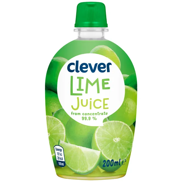 Žaliosios citrinos sultys CLEVER, 200 ml