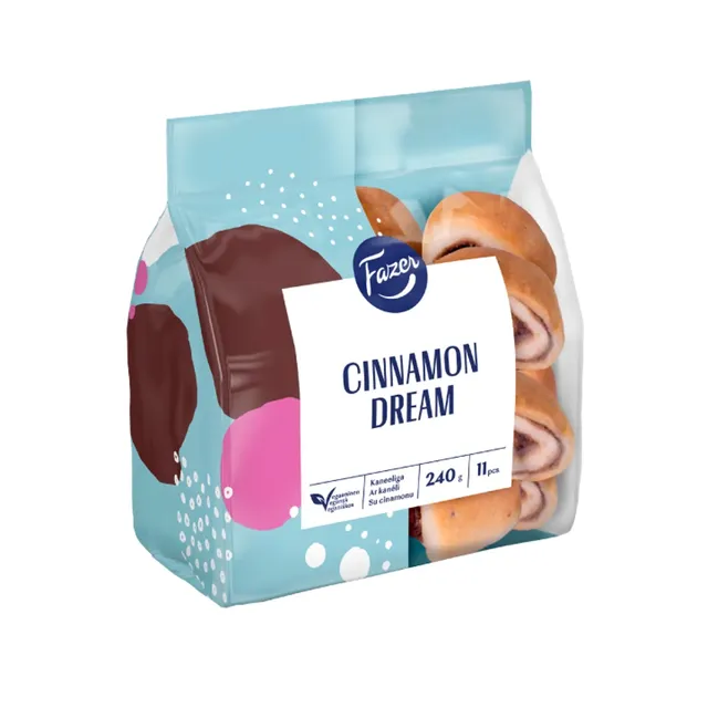 Bandelės mini su cinamonu FAZER, 240 g